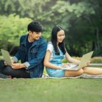 couple studying